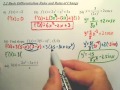 2 2a Basic Differentiation Rules and Rates of Change – Calculus