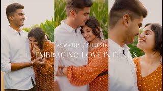 Romance in Harvest Fields | Pre -  Wedding story of Aswathy &amp; sukesh | Bokeh Ads | #savethedate