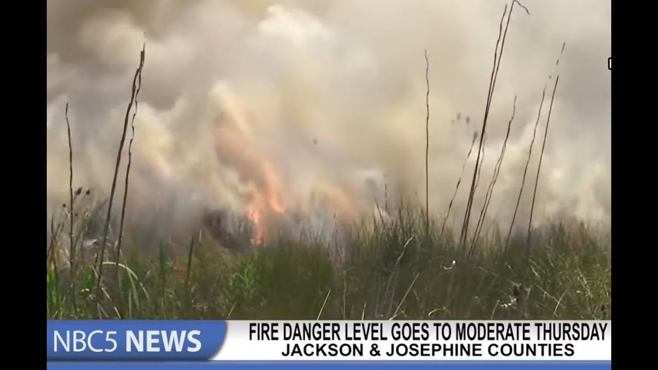 Fire danger level goes to moderate Thursday in Jackson and Josephine ...