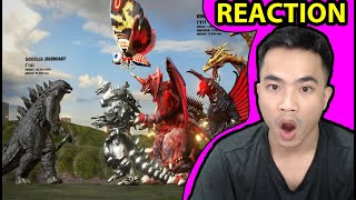 (Reaction) Kích Cỡ Kaiju trong phim Godzilla |Bạn Có Biết?