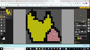 pygame video 17 Creating a Character with Piskel