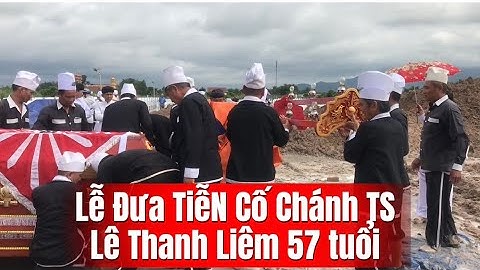 Lễ đưa tiễn, cố chánh TS Lê Thanh Liêm 57 tuổi nơi cực lạc #letang #daocaodai #tayycaodai