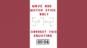 matchstick puzzle game