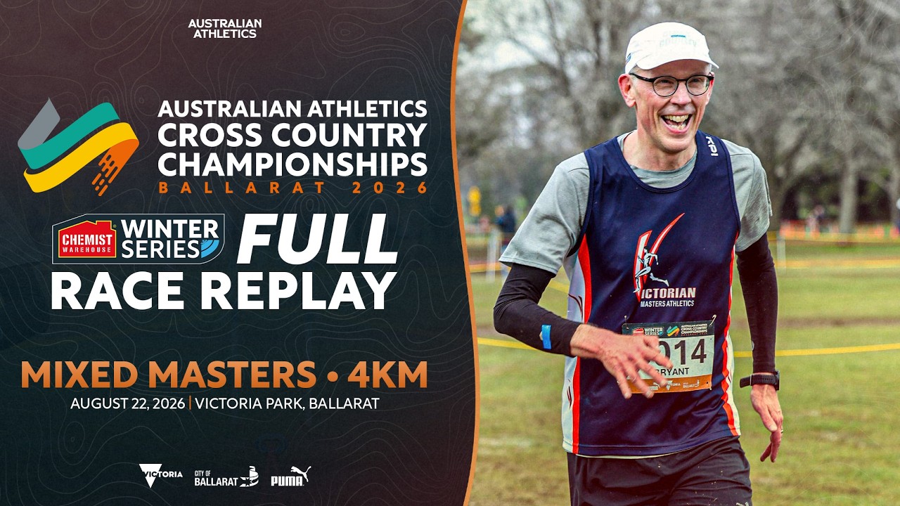 Masters Mixed 4km Final - Full Race | 2026 Australian Athletics Cross Country Championships