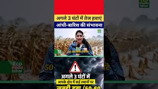 अगले कुछ घंटों में आंधी और तेज बारिश का खतरा