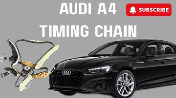 2012 Audi A4 Timing Chain Replacement