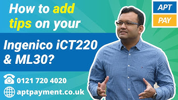 HOW TO ADD TIPS ON YOUR INGENICO ICT220 & ML30 TERMINAL?