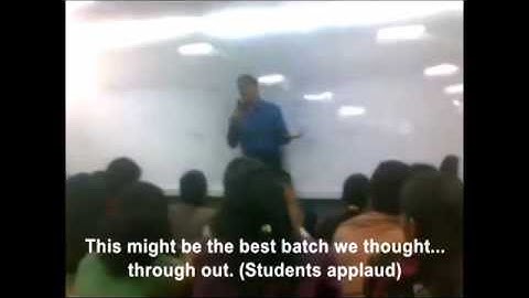Misc #1)  CA Memories: JK Shah Final Speech (with farewell fun)