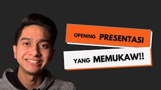 OPENING PRESENTASI YANG MEMUKAW!!! | Sefruit Public Speaking #2