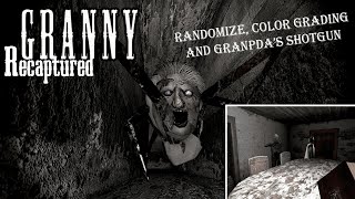 Granny - Recaptured, Randomize, Grandpa's Shotgun and Color Grading On Pipe Escape