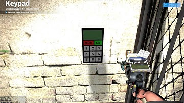 GMOD - How to set keypad with fading door
