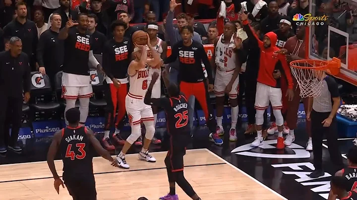 Alex Caruso hits crazy game winner from 3 in OT vs Raptors