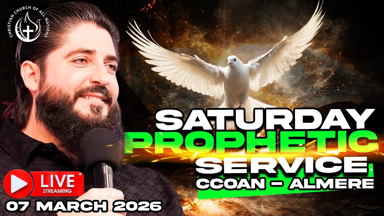 CCOAN ALMERE - SATURDAY PROPHETIC SERVICE 07/03/2026 | LIVE BROADCAST