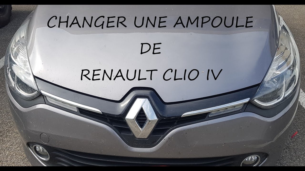 Changer les ampoules de feux arrière Clio 3 💡 