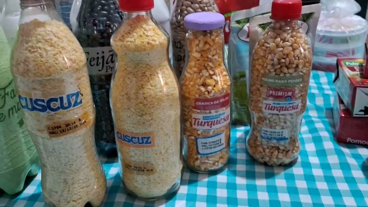 Organizado o estoque de alimentos pó datas?