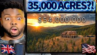 $54M House And The Nearest Neighbour Is 50 MILES Away! 😳 | British Guy Reacts 🇬🇧