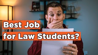 Law Student | Best Summer Job and Legal Internship!