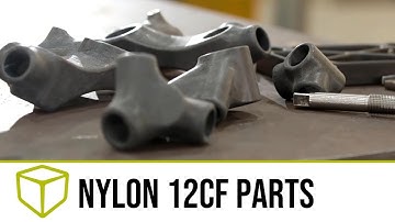 Stratasys FDM can print Nylon CF12 creating production quality parts