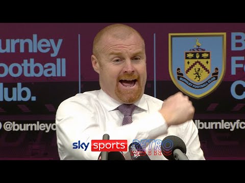 Sean Dyche finding out that Burnley are in the title fight