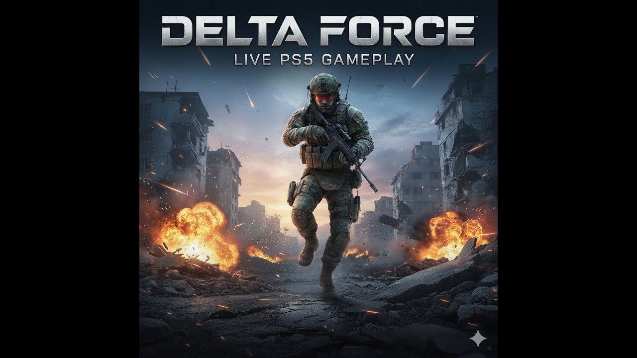PS5 | Delta Force Gamepade Alışmaya Çalışıyoruz :)