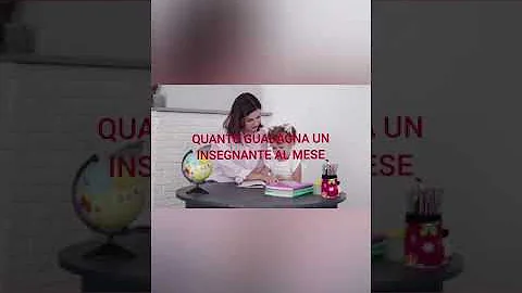 Quanto guadagna un insegnante al giorno?