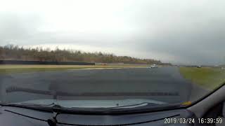 Autodrom Most 24.3.2019 Clio crash