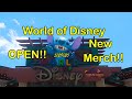 World of Disney Re-opened - New Merch!!!!