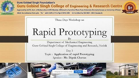 Rapid Prototyping Workshop - Day 3 - Application and Hand on Session on Cura Software