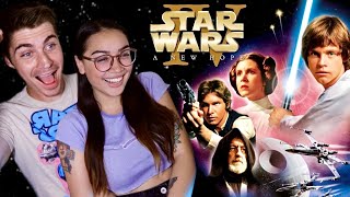 FINALLY Watching *Star Wars: Episode IV - A New Hope* With a Star Wars Fan (Movie Reaction)