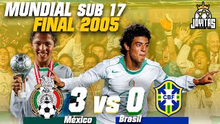 The day that MEXICO won the WORLD CUP for the first time vs BRAZIL | World Cup SUB 17 | Perú 2005