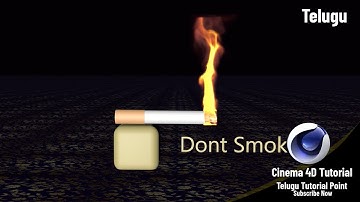 Cinema 4d Turbulence FD Tutorial | 2021| Telugu Tutorial Point