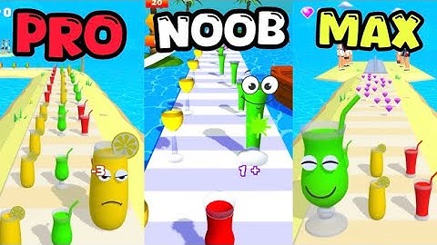 Juice Run Challenge 😍🔥 Can you beat the 💥 Ultra Pro 💪 level?