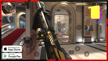 Combat Master Online FPS Gameplay Walkthrough part 1 (iOS, Android)