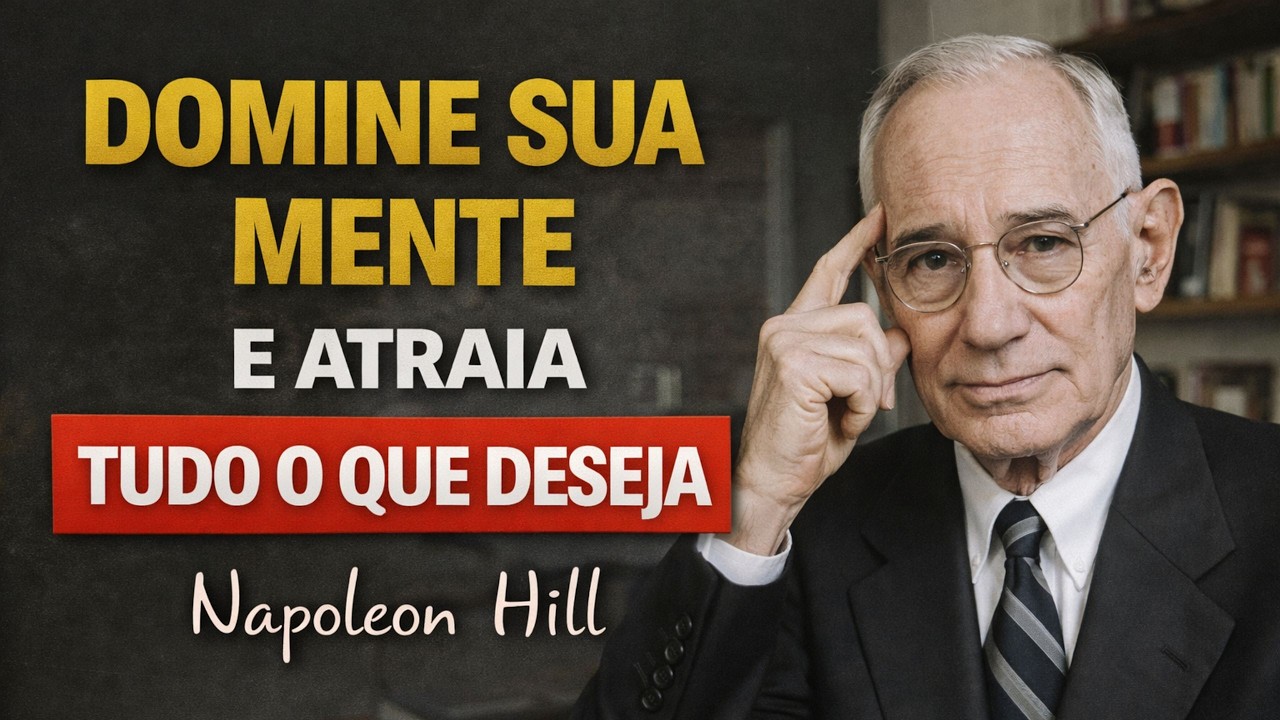 DOMINE SUA MENTE E ATRAIA TUDO O QUE DESEJA  O Poder Mental Ensinado por Napoleon Hill