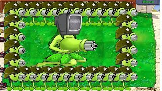 WOMAN TV Gatling Pea Vs Skibidi Toilet Gargantuar Plants Vs Zombies Hack