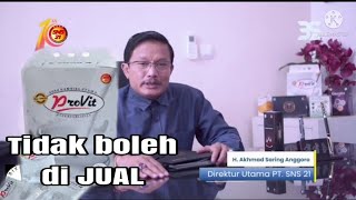 Direktur utama PT SNS 21 @H. Akhmad Saring Anggoro / prodak dari PT sNs tidak boleh d jual #ptsns21