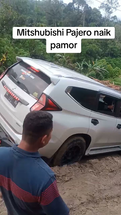 Pajero sport  naik pamornya akibat baru jomba #batujombatv #excavator #batujombahariini #batujomba
