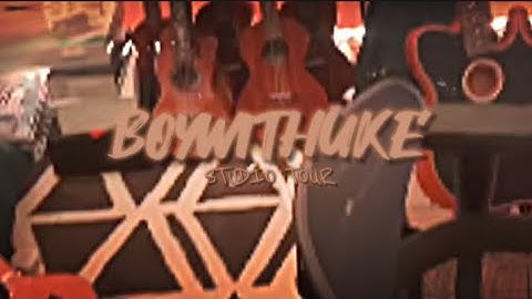 BoyWithUke Studio Tour + Song Snippet (TikTok Live)