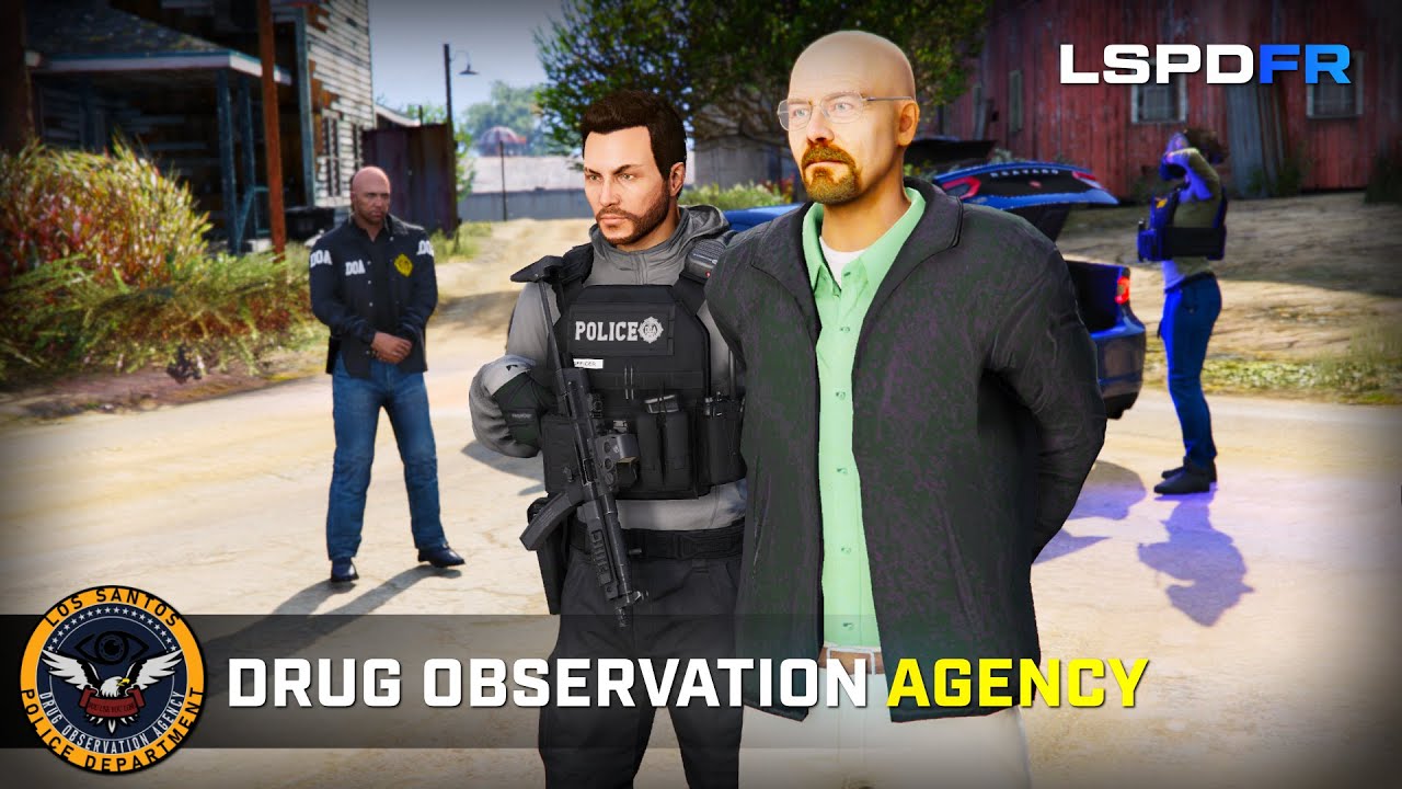 Meth Lab Raid: DEA Arrests Walter White | GTA5 LSPDFR