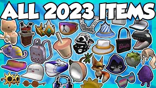 ALL ROBLOX FREE ITEMS IN 2023! (EVENTS, PROMO CODES, DECEMBER 2023)