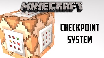 Amazing Checkpoint System - Minecraft Command Block Tutorial 1.9+