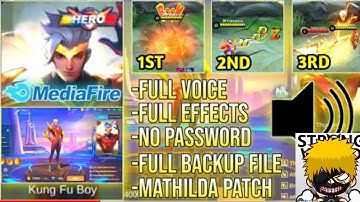 new script full Effect skin Chou hero No password