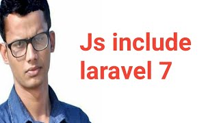 How to include external JS and jQuery file into laravel 7