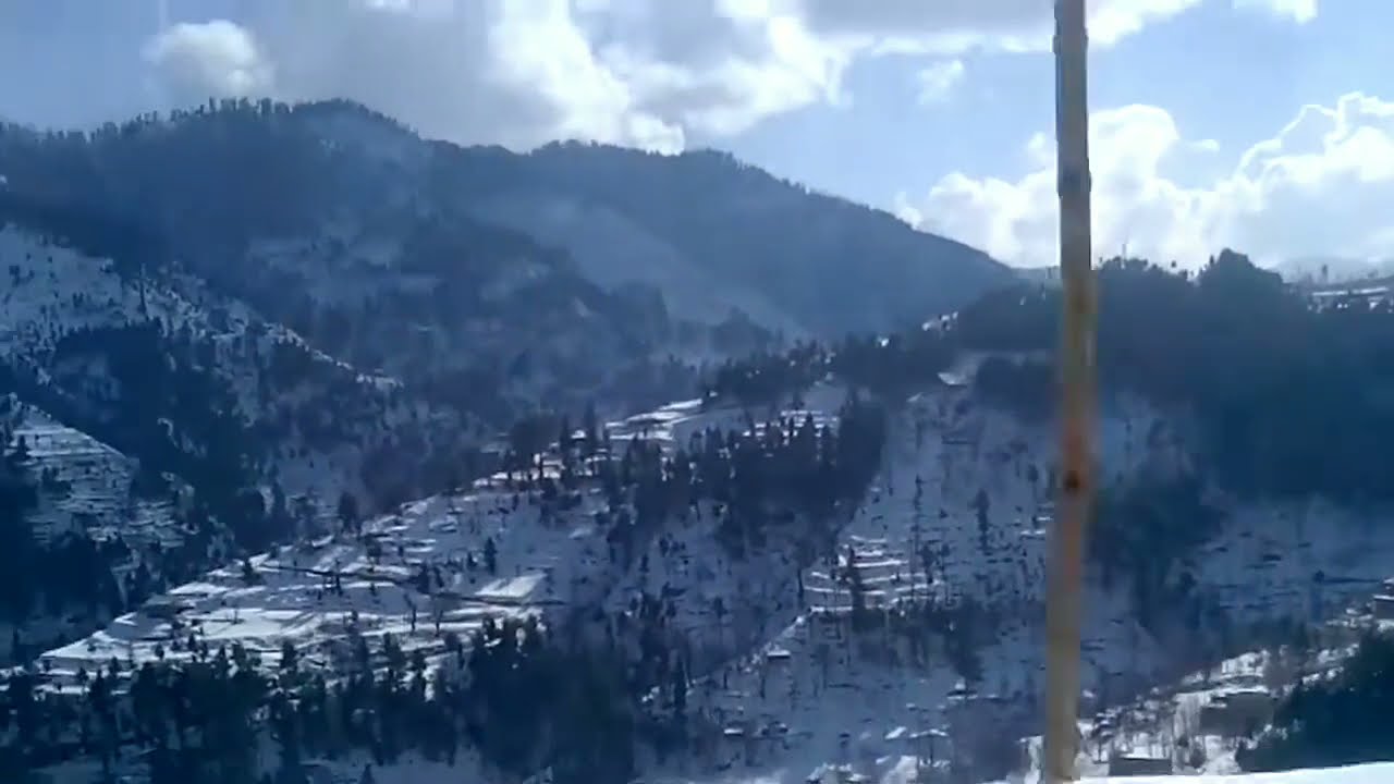 beautiful view of shangla kpk