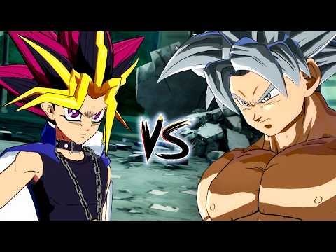 Yugi VS Goku Ultra Instinct Gameplay - Dragon Ball FighterZ (4K 60fps)