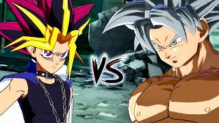 Yugi VS Goku Ultra Instinct Gameplay - Dragon Ball FighterZ (4K 60fps)