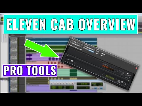 Avid Pro Tools: Eleven MKII Cab Module Plugin -- OBEDIA Digital Audio Training & Tech Support