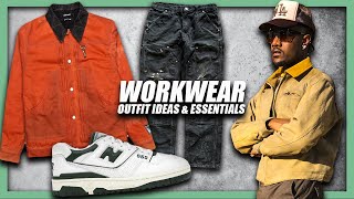 Men's Workwear Outfit Ideas & Essentials (Dickies, Carhartt, Levi's)