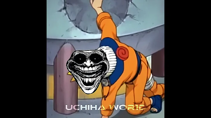 NARUTO TROLL FACE NARUTO EDIT ☠️ #naruto #anime #narutoshippudenamvs #trollface