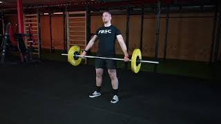 Snatch Grip Deadlift w.  slow eccentric